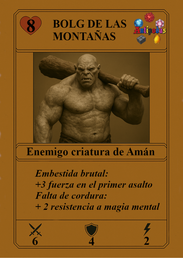 Ejemplo de carta: Enemigos