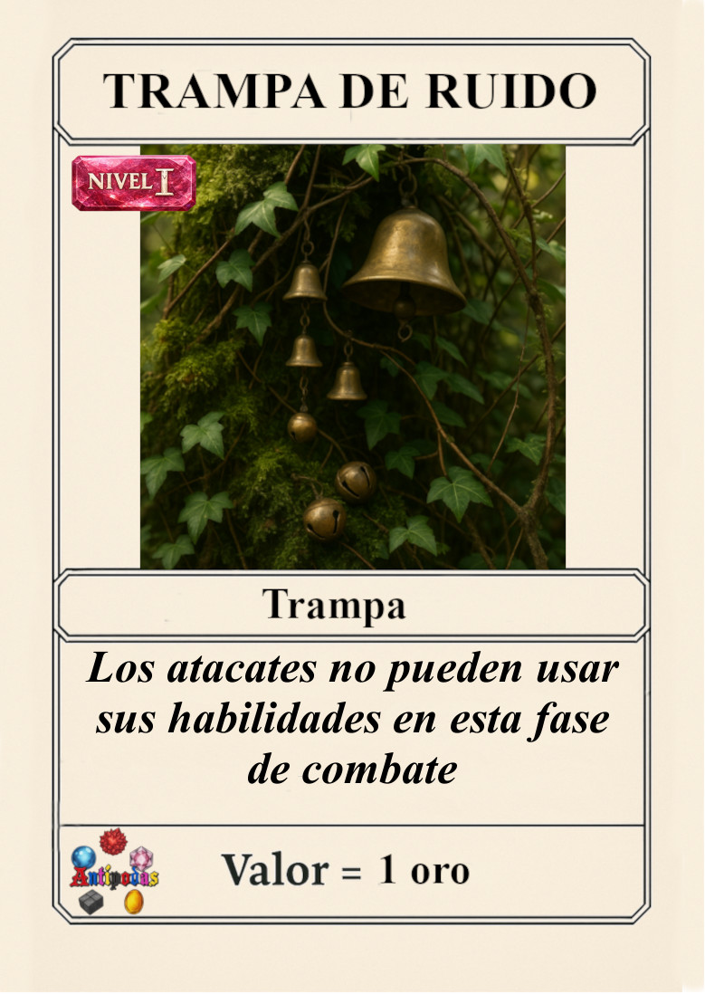 Ejemplo de carta: Trampas