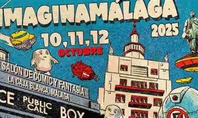 Cartel Imagina Málaga