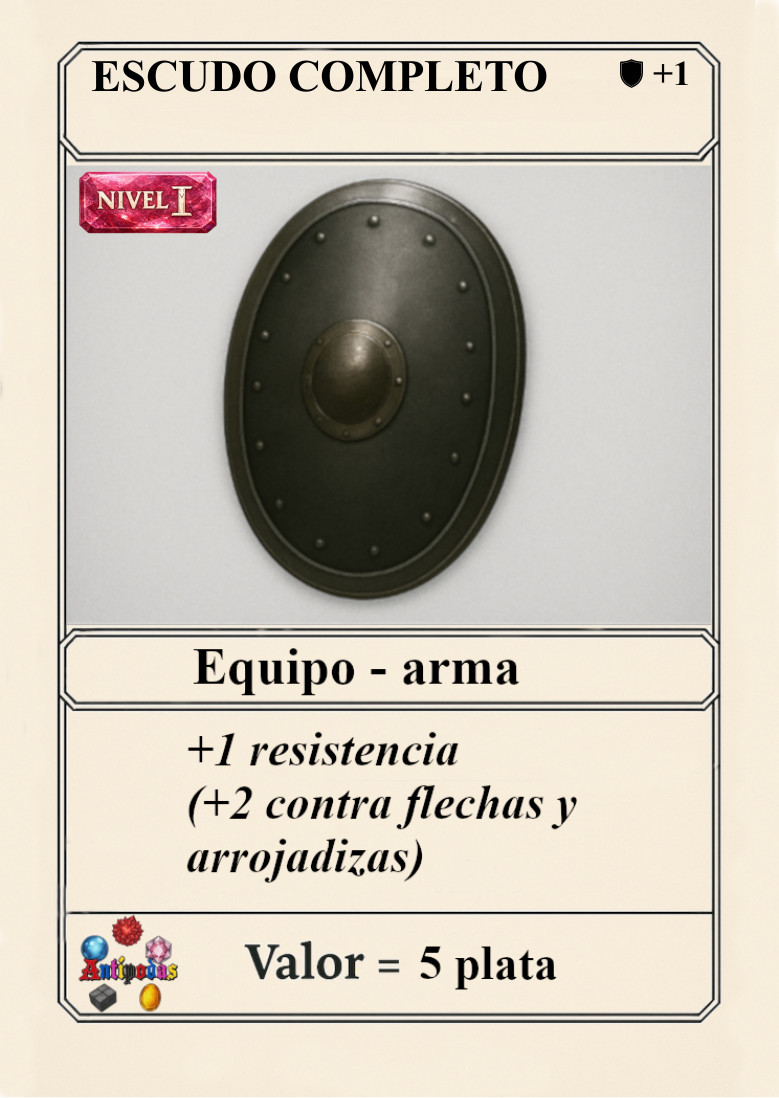 Carta oficial Escudo completo